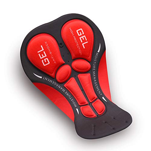 Calção, Andoer Calções de ciclismo masculino Calções de bicicleta com almofada de almofada Calções c