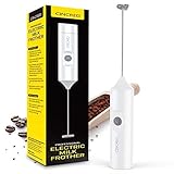 Milk Frother - Battery Operated Frother for Coffee,Durable Electric Frothing Wand Foam Maker Drink...