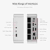 Beelink SER8 Mini PC AMD Ryzen 7 8745HS, 32GB DDR5 500GB PCIe4.0 SSD, AMD Radeon 780M Graphics Mini Gaming PC, USB4.0/ 4K Triple Display/DP/ WiFi6/ BT5.2/2.5Gbps LAN Mini Computer Windows 11 Pro – Ansicht 9