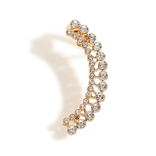 Image of SOHI Designer Cuff Earrings for women & girls, cute earrings for girls, fancy earrings for women stylish, fashion jewellery for women, Light Weight stylish, Cuff Earring, One Ear Cuff, Ear wire
