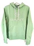  GANT Damen Lock UP Sweat Hoodie Kapuzenpullover, Eucalyptus Green, XXL