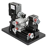 60Wミニ金属回転旋盤12000rpm モーター 軸X、Z 高速度鋼DIYミニチュアフライス盤 12V DC リグニンプラスチック、金属、プレキシガラス、プラスチック加工用