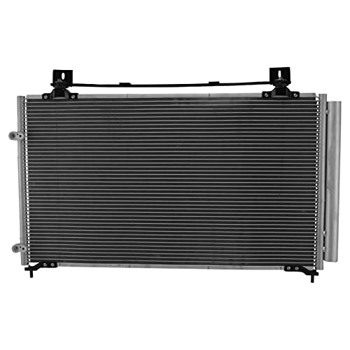 Image of TRQ A /C Condenser and Receiver Drier Assembly Compatible with 1999-2004 Honda Odyssey