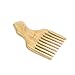 Breezelike Wooden Hair Pick - Natural Wide Tooth Wood Comb for Curly Hair - No Static Sandalwood Wooden Comb for Detangling