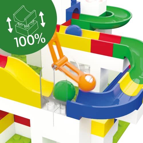 Hubelino 420657 Marble Run Gravity Hammer Expansion set- 6 pieces- Compatible with popular building block system - Image 4
