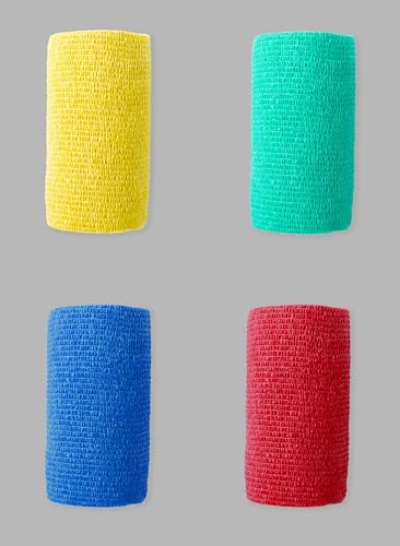 Bandages cohésifs auto-adhésifs Cardinal Health CAH45LFCP non stériles 10,2cm - 3