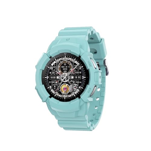 [nCS[] Watch 5 Pro 45mmΉXgbvP[XAGalaxy Watch 4/5 44mm 40mm 46mmΉX|[cohAuXbgیEHb`oh(Blue,Galaxy Watch 4 40MM)