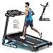 Advamsoler Laufband Für Zuhause Klappbar mit Automatischer Neigung, Walking Pad 14KM/H, Laufband mit 3,0-PS-Motor, 12 Voreingestellte Programme und Fitness App, Fitnessgeräte Belastung 160Kg