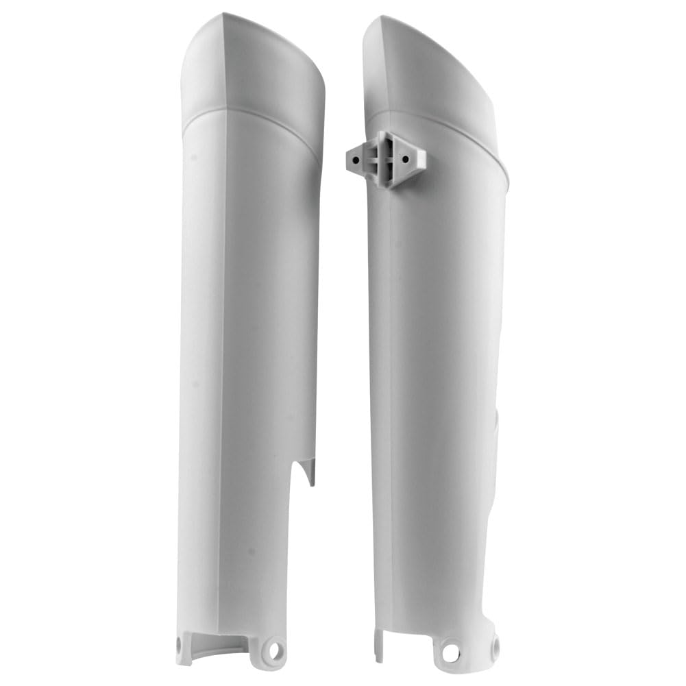Acerbis Lower Fork Cover Set White for Husaberg FE 570 2009-2012