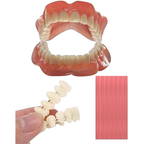 VOXXC Dentures DIY Kit, Create Your Perfect Smile at Home: DIY Denture Fake Teeth Kit - Easy, Affordable, and Customizable Denture Solution-C3 Cover