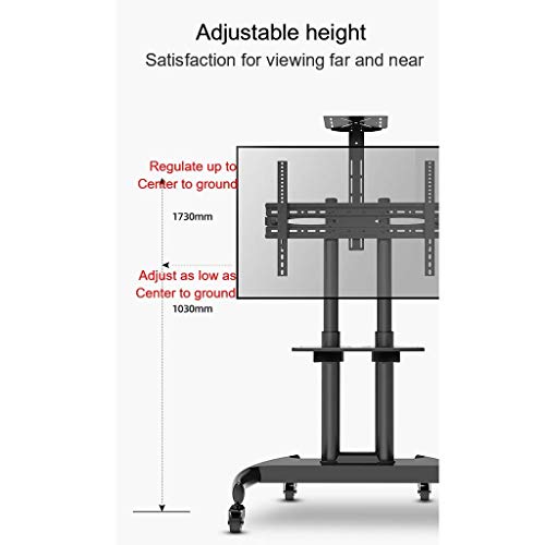 Soporte móvil para TV de 32-70 pulgadas con ruedas miniatura 7