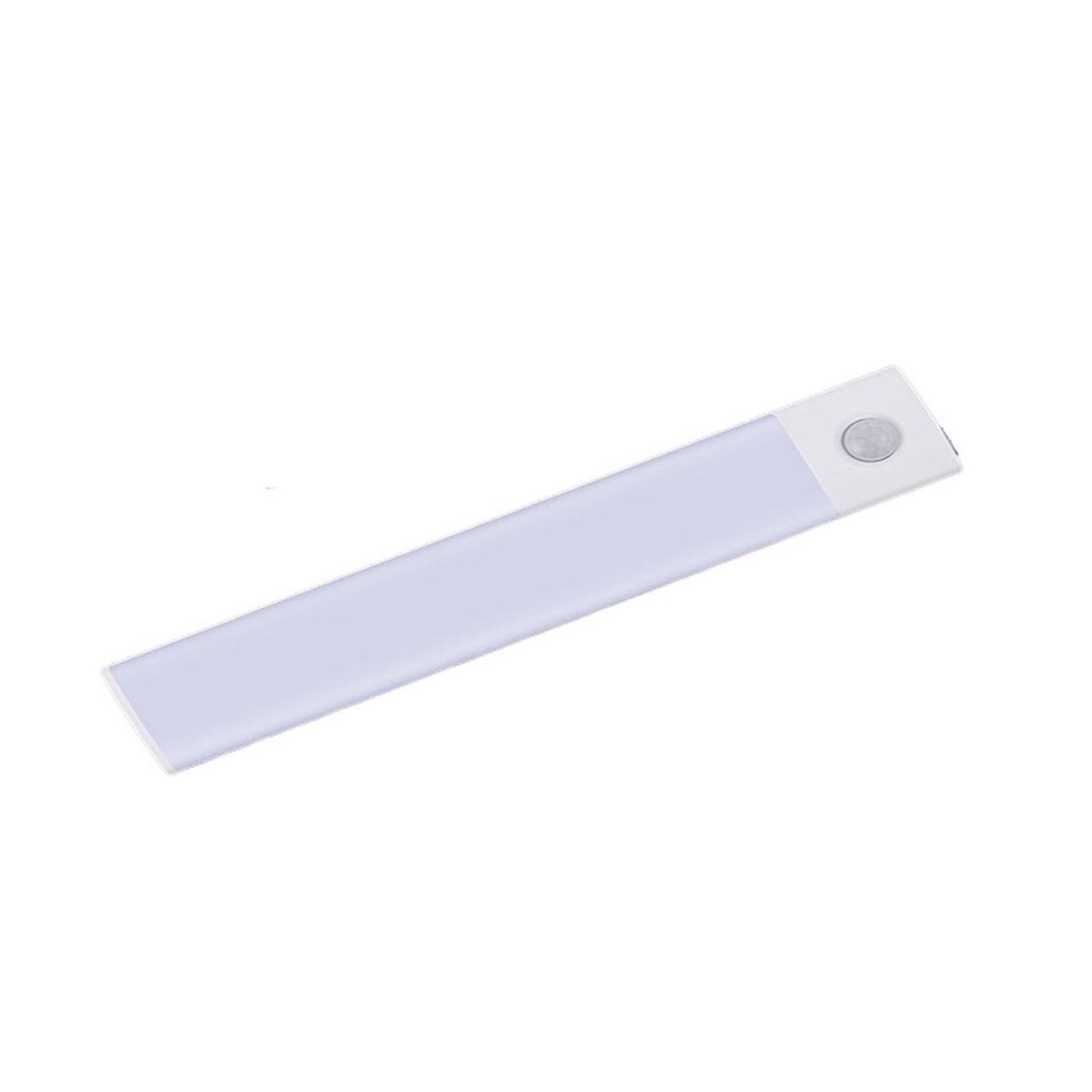 Unterschrank Leuchten LED-Schlafzimmer-Nachtlicht Mit Bewegungsmelder, Kabelloses USB-Unterschranklicht For Küche, Kleiderschrank, Innenbereich, 3 Farben In 1 Beleuchtung(30CM,Silver)