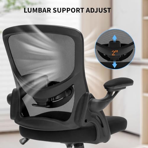 Chairoyal CH09PT01 Drafting Chair, Ergonomic Standing Desk Chair With Flip-Up Armrests, Tall Office Chair thumb #2