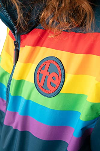 Image of Tipsy Elves Windbreaker Jackets - Retro 80's & 90's Hooded Windbreaker Jacket