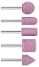 Bosch 2609256549 Assortiment de meules sur tige Grain 60 Diamètre 6 mm 5 pièces