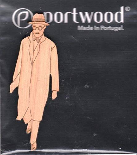 Wooden Fernando Pessoa - Magnet, Iman, Aimant, Calamita