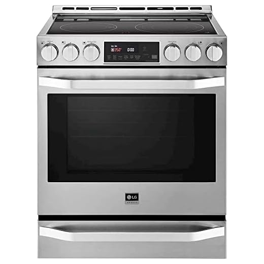 LG STUDIO 6.3 cu. ft. Electric Single Oven Slide-In-range with ProBake Convection®
