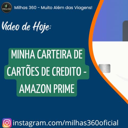Minha Carteira de Cart&otilde;es de Credito - Amazon Prime