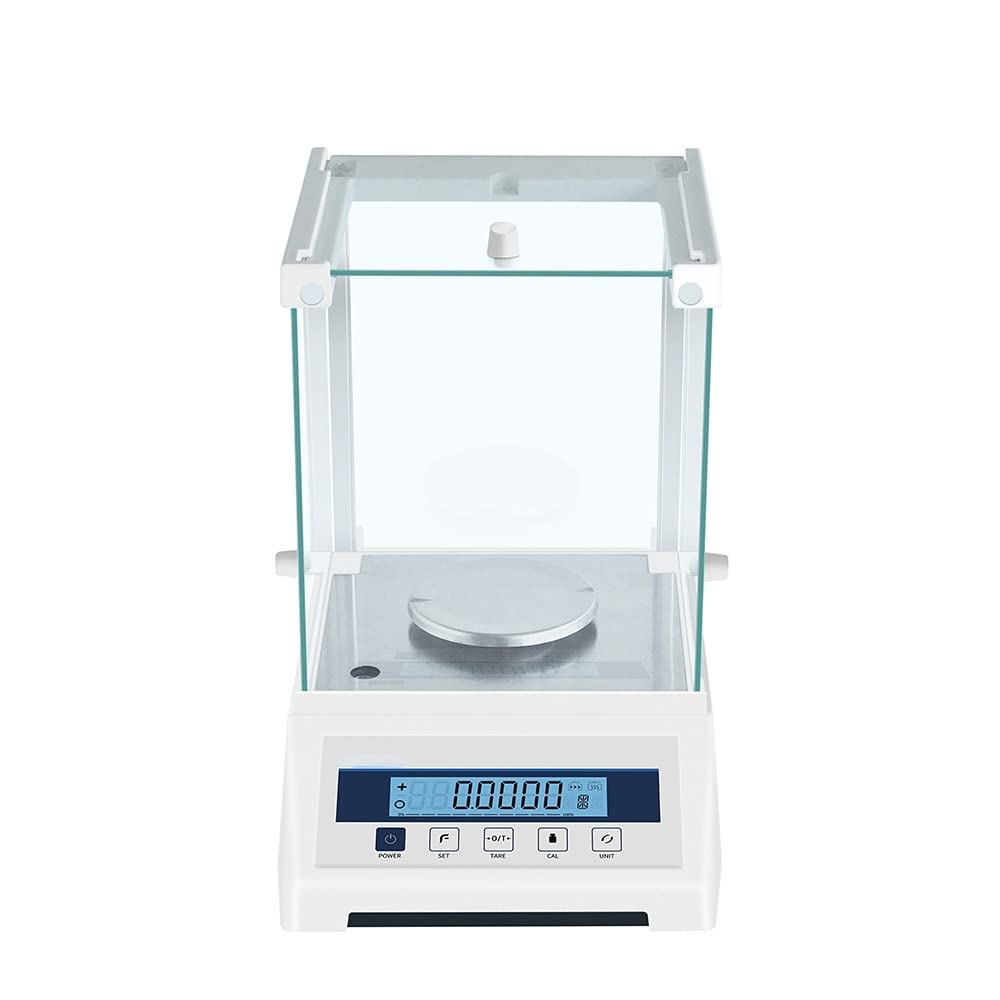 Waga Analityczna, Dokładność Odczytu 0,1 Mg, Pojemność 100 G, Powtarzalność 0,0002 G, Szalka 80 Mm, Regulowana Prędkość I Czułość, Duży Wyświetlacz Lcd, Do Badań LaboratoryjngaoJIN1505