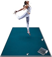 Oasis Blue Mat with Gray Towel, 2 Storage Straps and Carry Bag