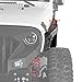 Hooke Road Bulwark JK Front Fender Flares w/Turn Signal Lights for 2007-2018 Jeep Wrangler JK & Unlimited 2/4 Doors, 2PCS Armor Style Steel Fenders