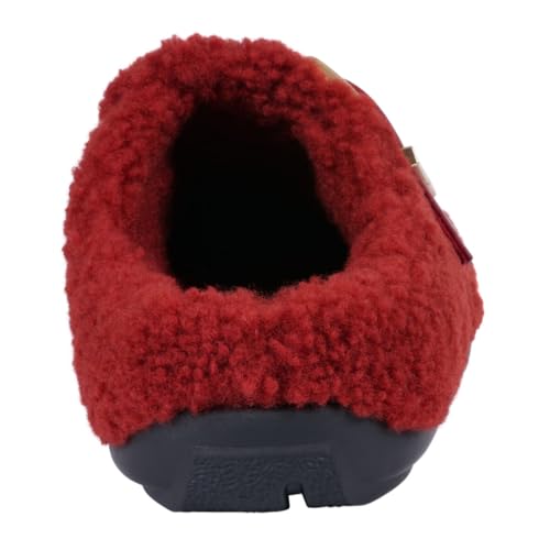 GC Shoes Women's Patsy Flat Sandals with Cozy Mule Slip-On Design, Cushioned Sole and Textured Upper with Buckle2