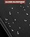TINDTOP Grand Piano Cover, Leather Waterproof Dustproof Baby Piano Cover Washable Soft Bordered Decorated Full Triangle Piano Protective Cover