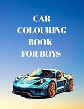 Paperback CAR COLOURING FOR BOYS Book