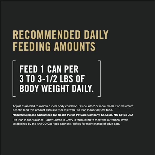 Purina Pro Plan Indoor Balance Turkey Cat Food Wet Entree In Gravy thumb #6