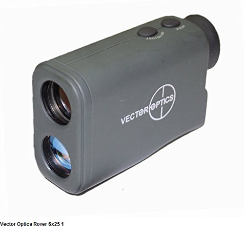 TAC Vector Optics 6 x 25 telémetro láser Ranger buscador monocular de 650 M/Y Color Verde