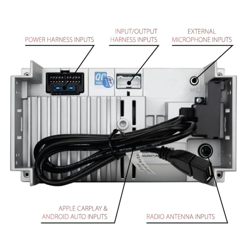 Dual Electronics DCPA71 radio con pantalla de 7 pulgadas miniatura 7