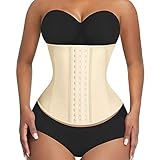 Waist Trainer for Women Underbust Long Torso Waist Shaper Latex Waist Cincher Sport Weight Loss Corset 3XL