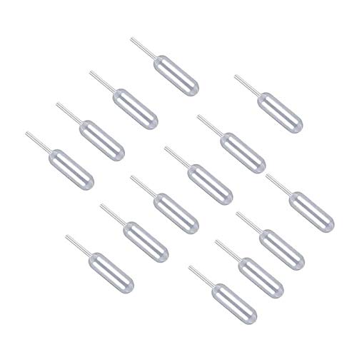 100PCS 4ml Cupcake Pipettes for Strawberries and Desserts, Clear Plastic Squeeze Transfer Pipettes and Dropper Liquid Injector (100)