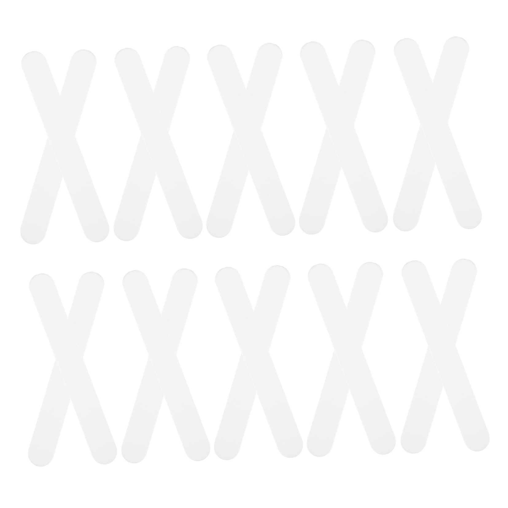 HOMOCONO Pp Stirring Stick Tongue Depressors Crafts for Adults Lightweight Portable