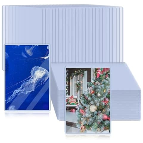 Rainmae 50 Pack Rigid Print Protectors Cover