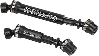 KYX Racing Hard Steel Center Drive Shaft Upgrades Parts Accessories for 1/18 RC Crawler Car Axial Traxxas TRX4M K10
