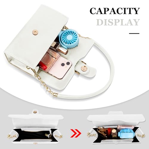 Image of Shoulder Bag for Women, Vegan Leather Classic Crossbody Purses Handbags, Trendy Hobo Bag Tote Purses for Women