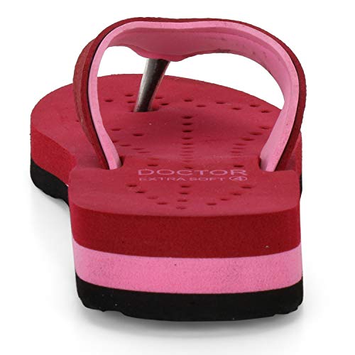 Image of DOCTOR EXTRA SOFT Chappal Care Orthopaedic and Diabetic Comfort Doctor Flip-Flop and House Slipper's for Women's D-18