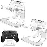 Svetaecho 2 Pack Portable Game Controller Stand Compatible with Nintendo Switch/PlayStation/Xbox Controller, Universal Gamepad Display Stand Holder Desktop Controller Supporter Phone Holder
