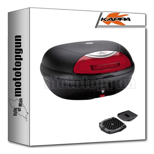 Top case Kappa K48N et support KR1194 : fini le sac à dos en Honda Rebel 1100
