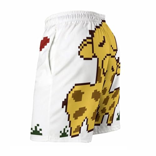 Short de bain homme cerf imprimé maillot de bain séchage rapide plage
