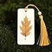 Handmade Leaf Bookmarks - Natural Gifts for Reading Companions