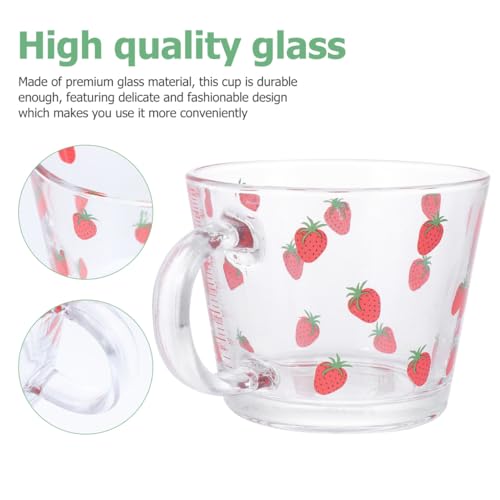 Vaso medidor de vidrio transparente 1 ml miniatura 4