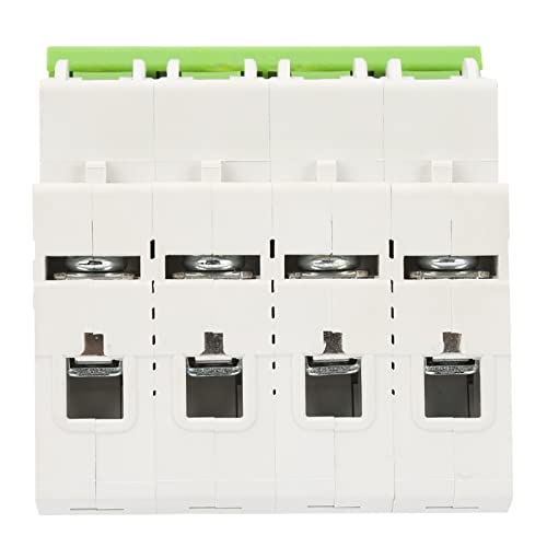 AC 380V/415V Leitungsschutzschalter 16A 4P Überlastschutz Luftschalter Sicherungsautomat für Wohnbeleuchtung Verteilerleitungen Solar PV Anlage