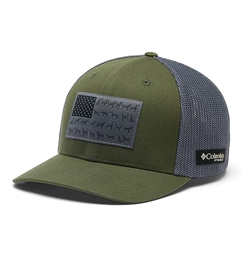 Image of Columbia Unisex PHG Game Flag Mesh Ball Cap