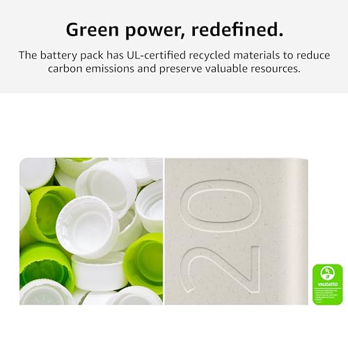 Image of Samsung Galaxy 20000mAh Power Bank, Wired Battery Pack, Gray