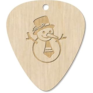 Azeeda 7 x ‘Bonhomme de Neige de Noël’ médiator/pic de Guitare (GP00026715) - Les Beatles, Paul McCartney, John Lennon, RIngo Starr, George Harrison