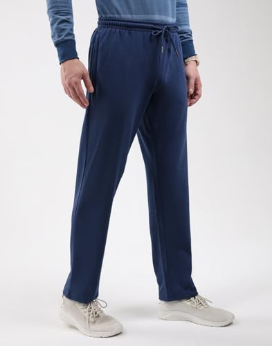 Image of Monte Carlo Men's Regular Fit Solid Track Pants | Drawstring Closure | Side Pocket Sports Lower | Comfortable & Stylish Lower for Men's