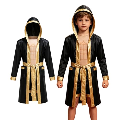 Disfraz de Boxeador Sumo Niños 4 Piezas Cosplay