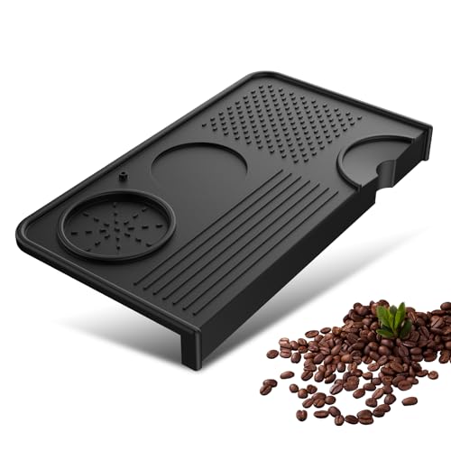 Anhow Café Tamper Mat Silicona,Prensador de Cafe Mat de Silicona...